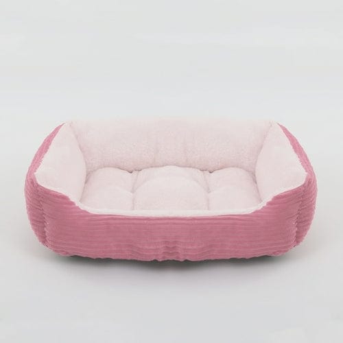 Bed For Dog Cat Pet Square Plush Kennel Medium Small Dog Sofa Bed