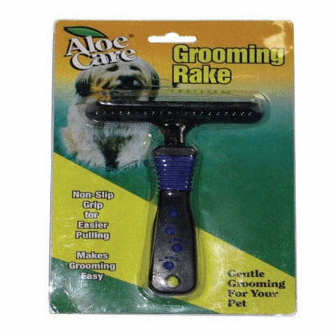 Pet Grooming Rake Aloe Care
