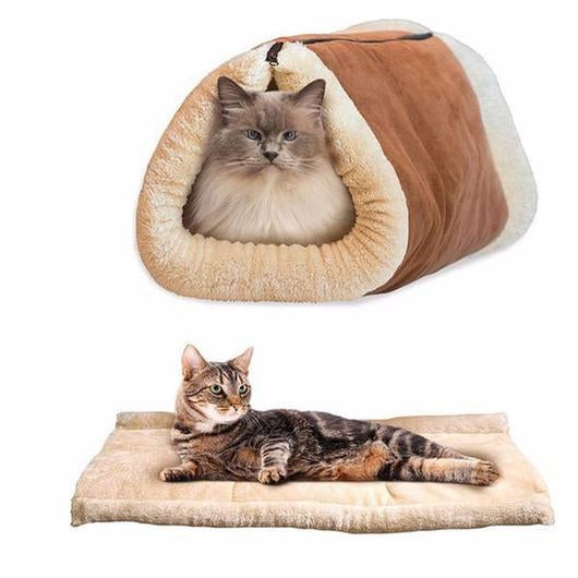 Amazing Pets Cave: 2-in-1 Pets Bed & Tunnel