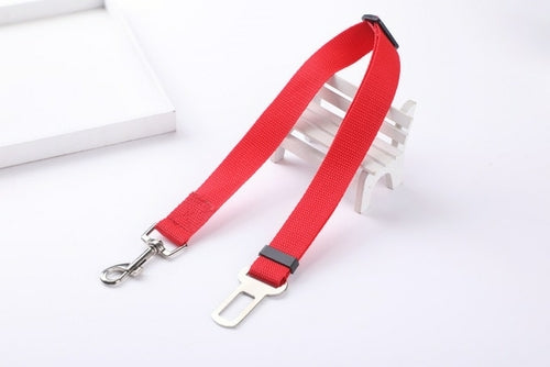 Adjustable Dog Cat Car Safety Belt Pet Seat Vehicle Seat Belt Harness