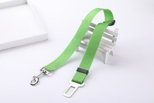 Adjustable Dog Cat Car Safety Belt Pet Seat Vehicle Seat Belt Harness