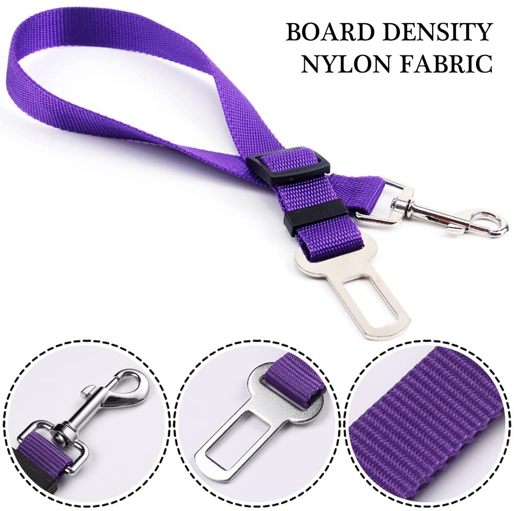 Adjustable Dog Cat Car Safety Belt Pet Seat Vehicle Seat Belt Harness