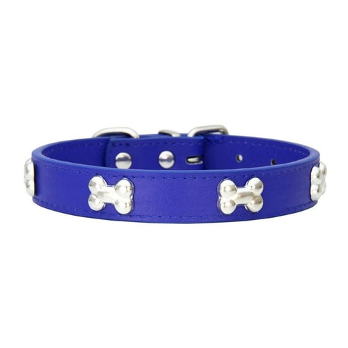 Small Dog Accessories | Leather Puppy Pug Collars