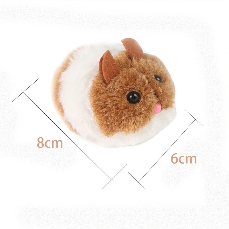 Cute Mouse Toys for Cat Supplies Plush Toy Shake Movement Mouse Pet