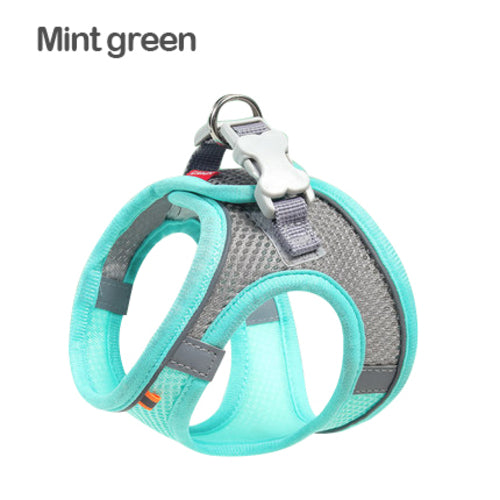 Kimpets Dog Harness Vest Chest Rope Reflective Breathable Adjustable