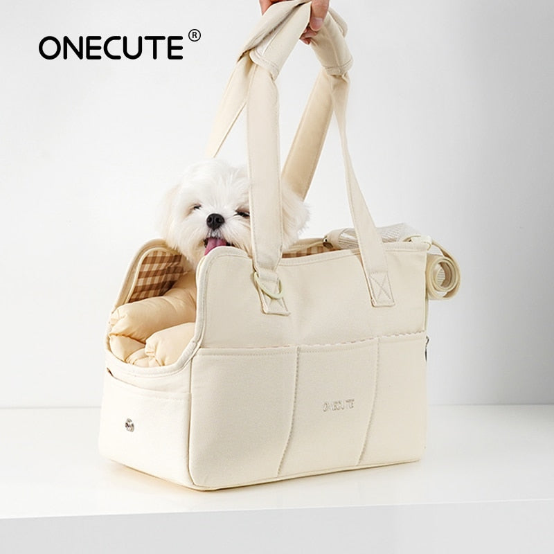 Puppy Go Out Portable Shoulder Handbag Messenger Dog Bag Pet Cat