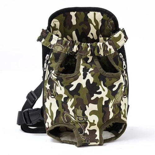 Pet Dog Carrier Backpack Mesh Camouflage Outdoor Travel Products