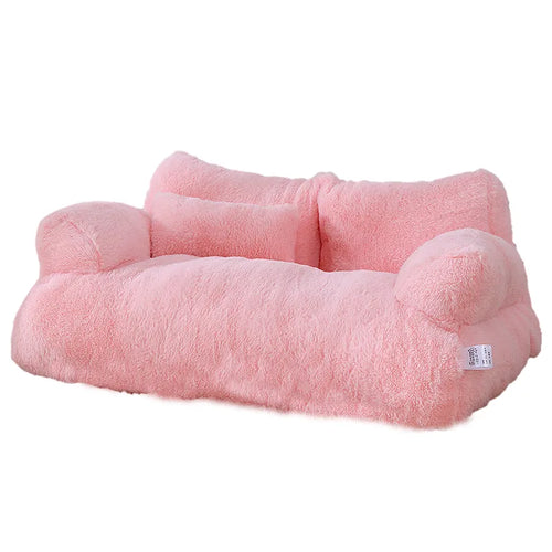 Luxury Cat Bed Super Soft Warm Pet Sofa for Small Dogs Cats Detachable