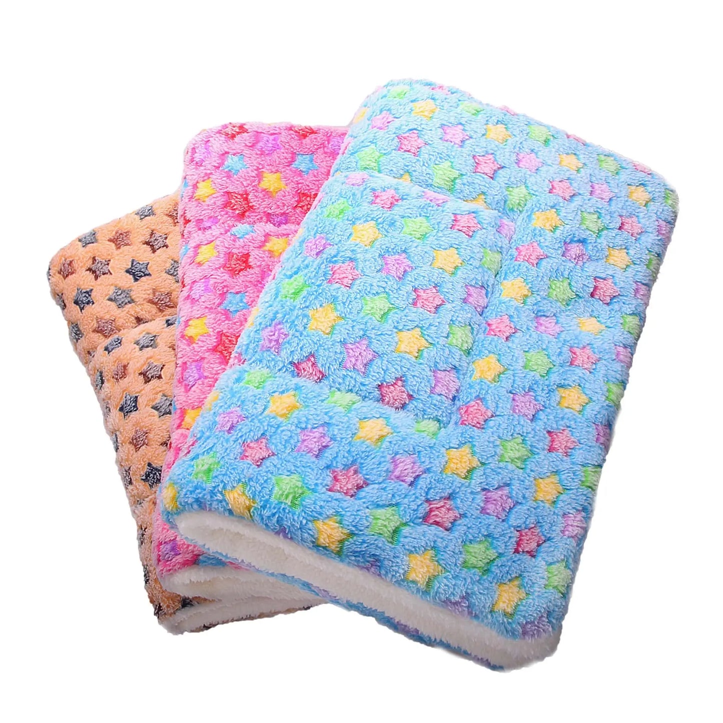 Large Size Flannel Dog Bed Thicken Cat Bed Sleeping Mat Dog Mat