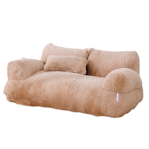 Luxury Cat Bed Super Soft Warm Pet Sofa for Small Dogs Cats Detachable