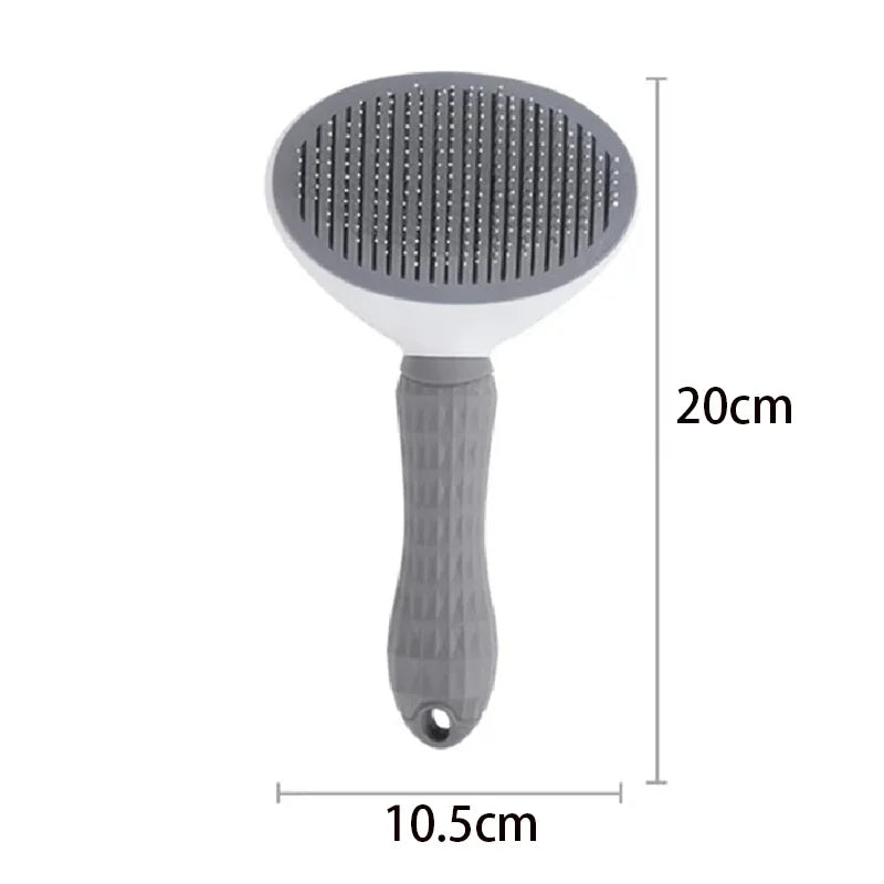 Pet Dog Hair Brush Cat Comb Grooming And Care Cat Brush Stainless