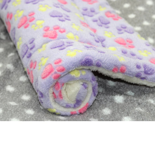 Large Size Flannel Dog Bed Thicken Cat Bed Sleeping Mat Dog Mat