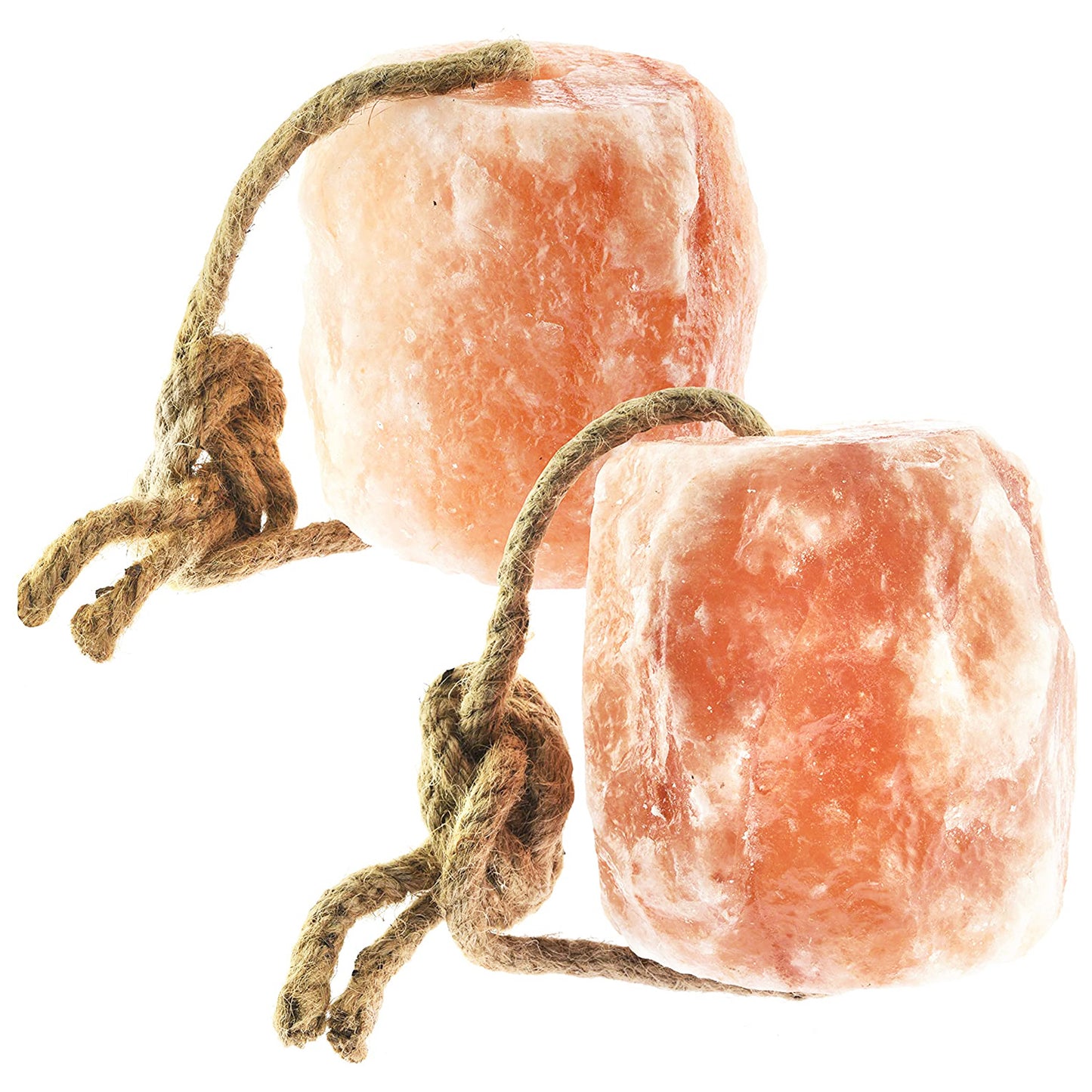 Himalayan Animal Lick Salt On Rope for Horses, Deer, and Livestock