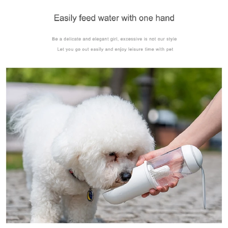 Outdoor Travel Pet Water Bottle Dispenser