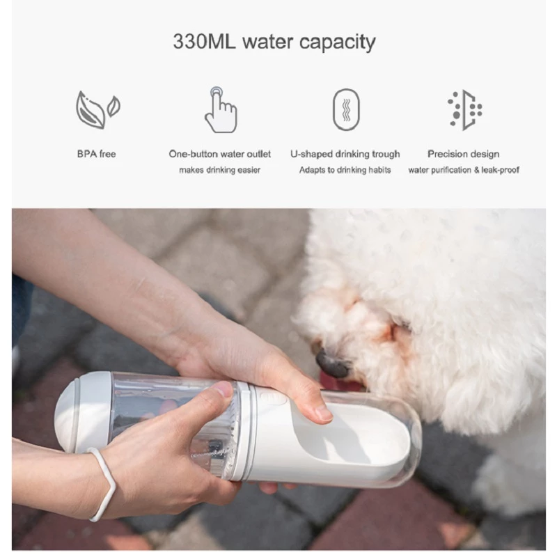 Outdoor Travel Pet Water Bottle Dispenser